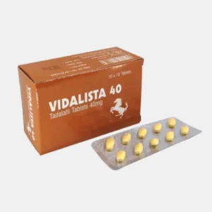 Vidalista 40Mg – Tadalafil Centurion Remedies Blister 10 Tabletten Doos 10 Blisters
