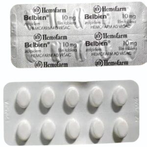 Zolpidem 10Mg Hemofarm – Belbien Blister – 10 Tabletten