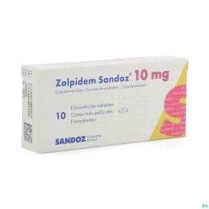 Zolpidem 10Mg – Sandoz